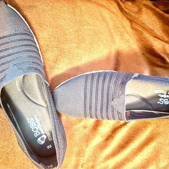 NEW!!!! Skechers Womens Bobs Highlights 2.0 - Homestretch Espadrille, Navy Blue - Picture 2 of 4